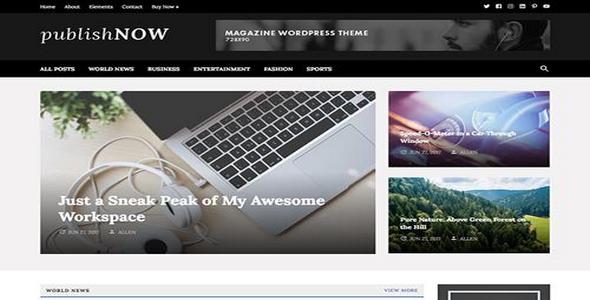 Tema PublishNow Pro - Template WordPress