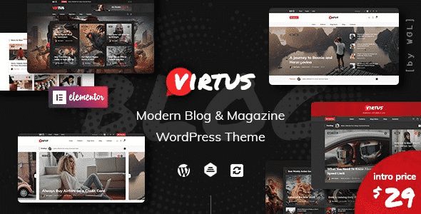 Tema Virtus - Template WordPress