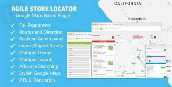 Plugin Agile Store Locator - WordPress