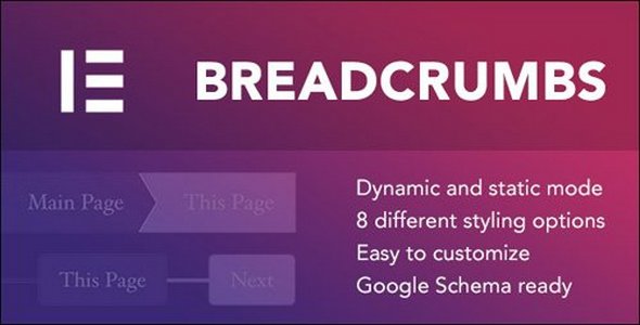 Plugin Breadcrumbs for Elementor - WordPress