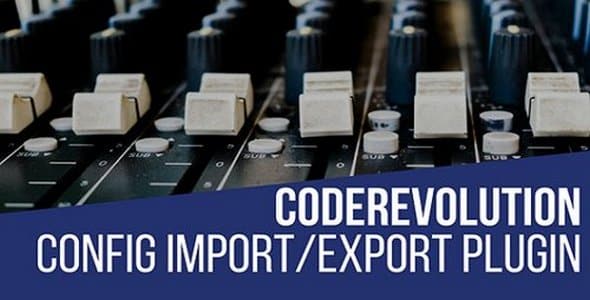 Plugin CodeRevolution Configuration Import Export Helper - WordPress