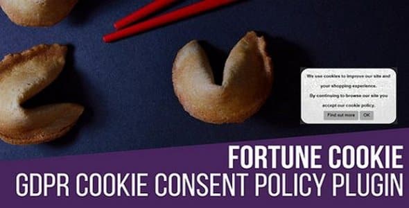 Plugin Fortune Cookie Consent Policy - WordPress