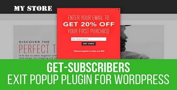 Plugin Get Subscribers - WordPress