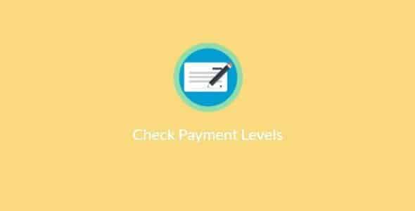 Plugin Paid Memberships Pro Check Payment Levels - WordPress