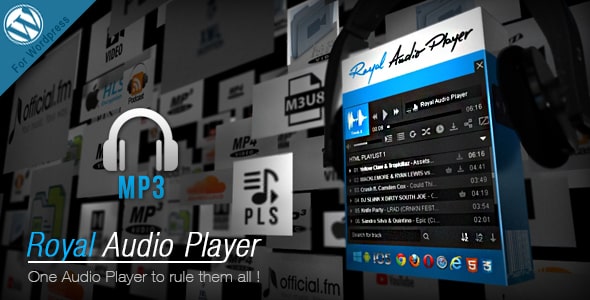 Plugin Royal Audio Player - WordPress