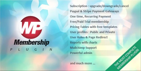 Plugin WP Membership - WordPress