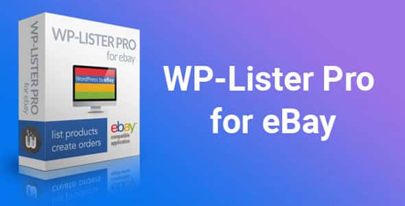Plugin Wp-Lister Pro for eBay - WordPress