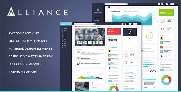 Tema Alliance - Template WordPress