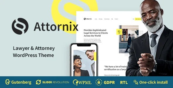 Tema Attornix - Template WordPress