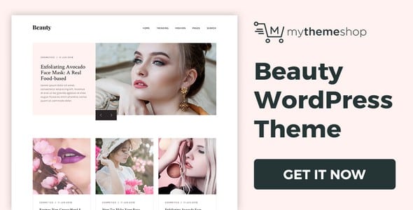 Tema Beauty Mythemeshop - Template WordPress