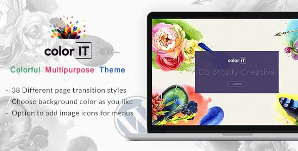 Tema Color Folio - Template WordPress