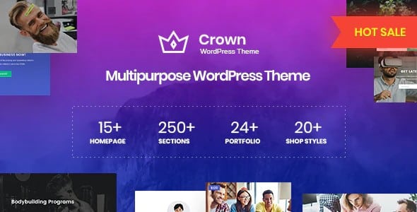 Tema Crown - Template WordPress