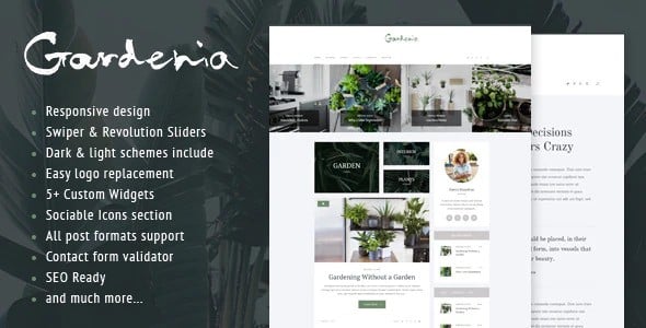 Tema Gardenia - Template WordPress