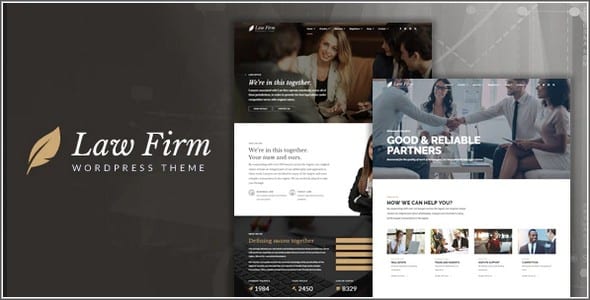 Tema Law Firm BoldThemes - Template WordPress