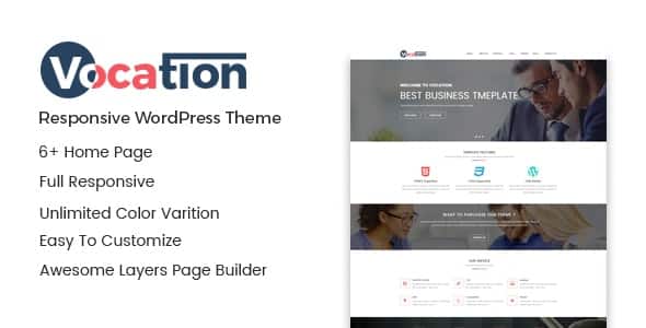 Tema Vocation - Template WordPress