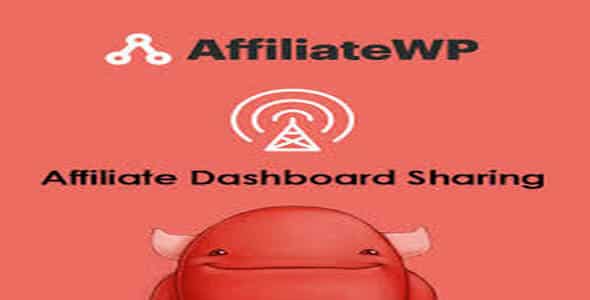 Plugin AffiliateWp Affiliate Dashboard Sharing - WordPress