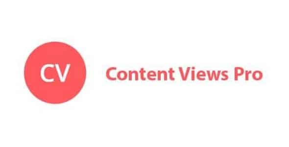 Plugin Content Views Pro - WordPress