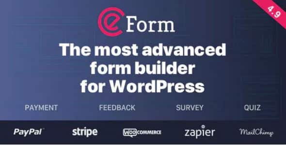 Plugin Eform - WordPress