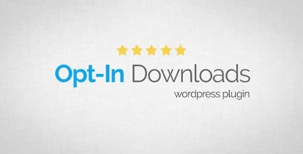 Plugin Opt-In Downloads - WordPress