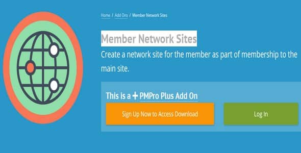 Plugin Paid Memberships Pro Member Network Sites - WordPress