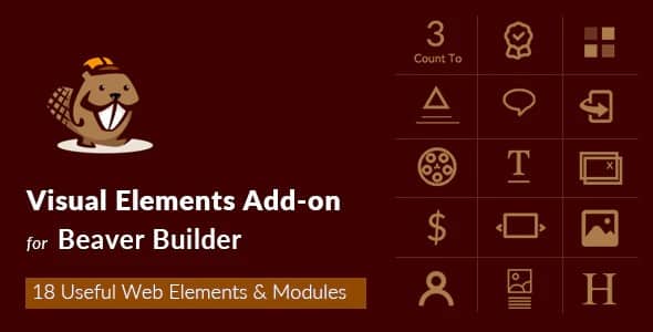 Plugin Visual Elements Addon For Beaver Builder - WordPress