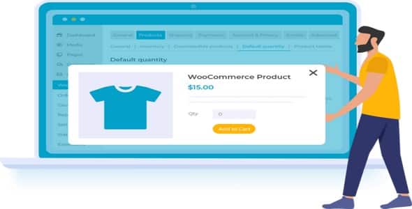 Plugin WooCommerce Default Quantity - WordPress