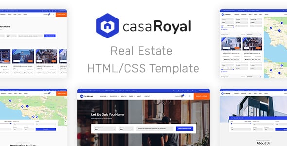 Tema CasaRoyal - Template WordPress