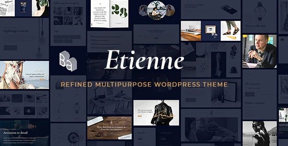 Tema Etienne - Template WordPress