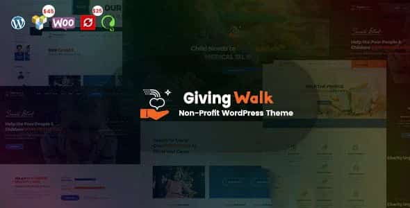 Tema GivingWalk - Template WordPress