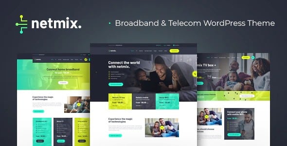 Tema Netmix - Template WordPress