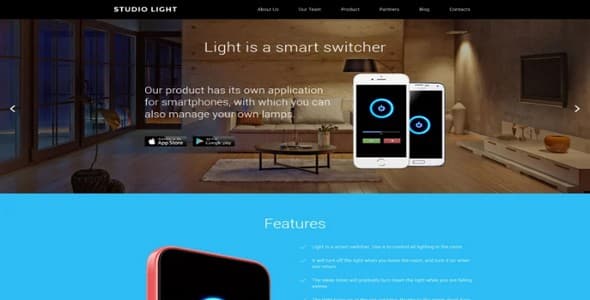 Tema Studio Light - Template WordPress