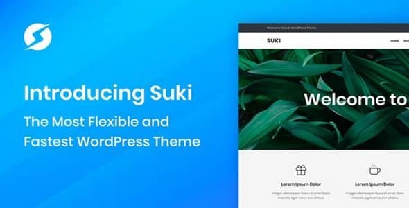 Tema Suki - Template WordPress