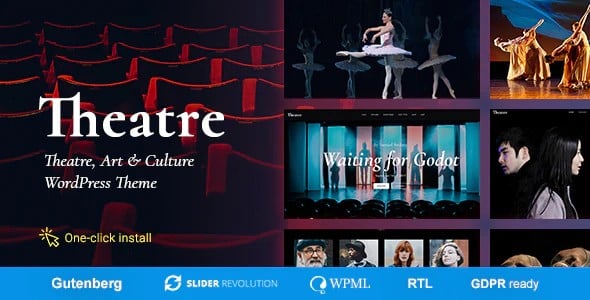 Tema Theater - Template WordPress