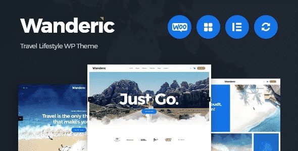 Tema Wanderic - Template WordPress