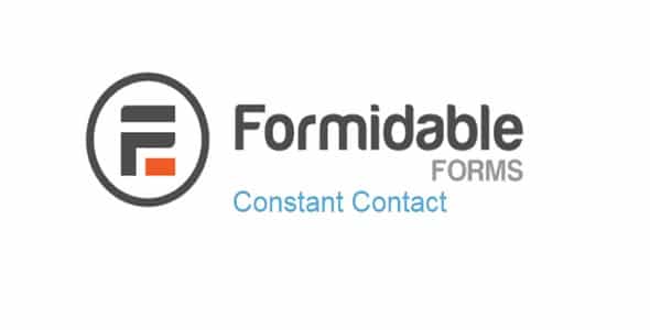 Plugin Formidable Forms Constant Contact Add-On - WordPress