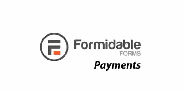 Plugin Formidable Forms Payments - WordPress