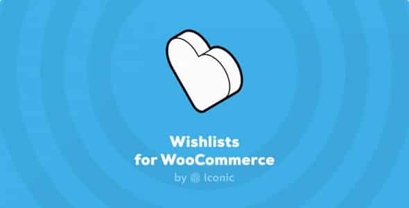 Plugin IconicWp Wishlists for WooCommerce - WordPress