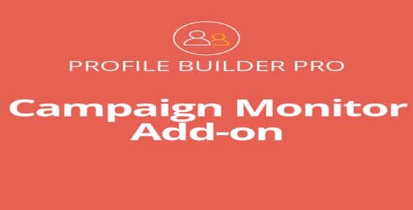 Plugin Profile Builder Campaign Monitor