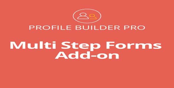 Plugin Profile Builder Multi-Step Forms - WordPress