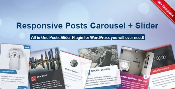 Plugin Responsive Posts Carousel - WordPress