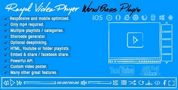 Plugin Royal Video Player - WordPress