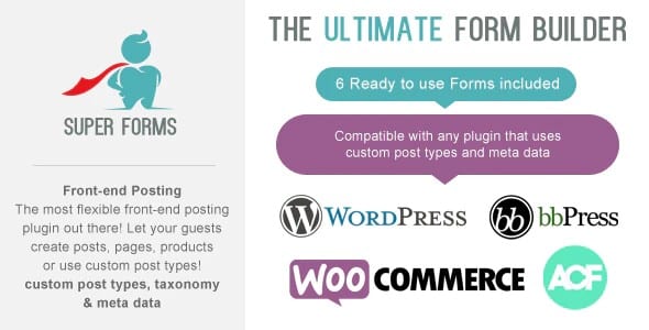 Plugin Super Forms Frontend Posting Addon - WordPress