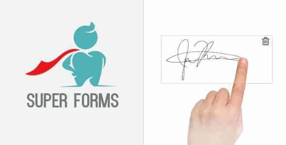 Plugin Super Forms Signature Addon - WordPress