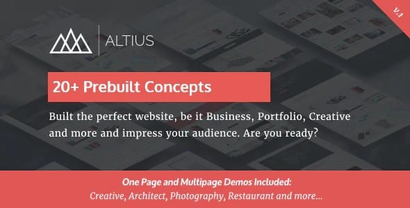 Tema Altius - Template WordPress