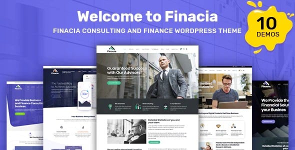 Tema Finacia - Template WordPress
