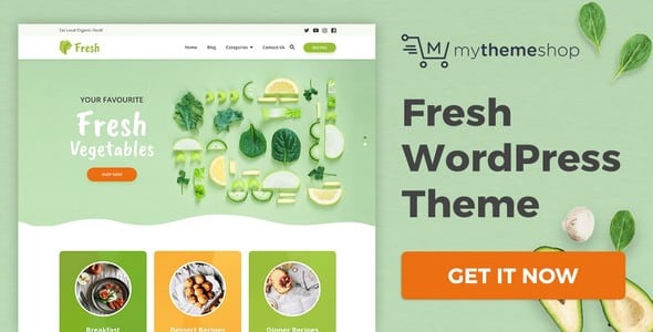 Tema Fresh - Template WordPress
