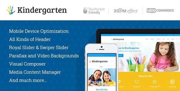 Tema Kindergarten - Template WordPress
