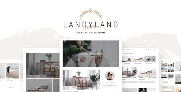Tema Landyland - Template WordPress