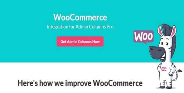 Plugin Admin Columns Pro WooCommerce Integration - WordPress