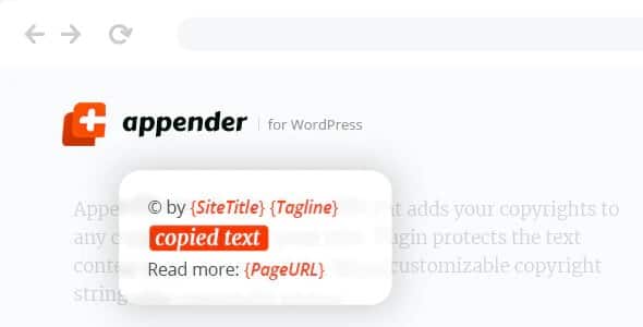 Plugin Appender - WordPress